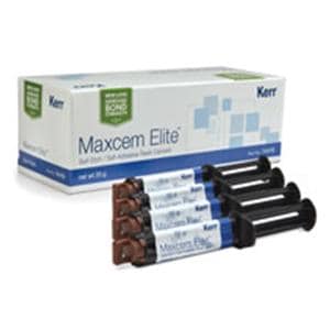 Maxcem Elite Cement Clear Bulk Package (4X 5g)  Kerr Restoratives - 34418 - BUY 10 GET $1250 GIFT CARD OR IPHONE 15