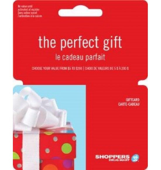 Shoppers Drug Mart Gift Card Gift Card Canadian Dental Supplies