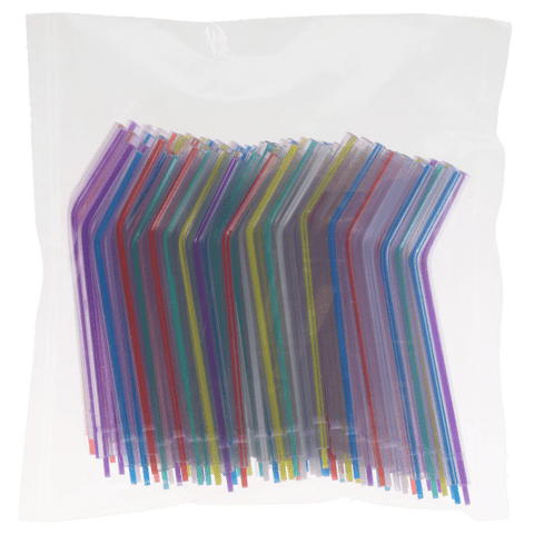 HSB - Crystal Tip Type Air/Water Tips Plastic Core Rainbow 1600/Pk