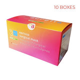 Masks Surgical Earloop Blue 50/box case of 10 boxes - Aurelia (Made in Canada) BUY 1 CASE - GET $25 Gift Card