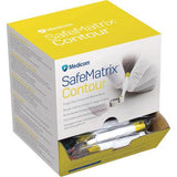 SafeMatrix YELLOW Preshaped Curved Matrix Band Size 4.5mm Narrow 50/Bx Medicom - 30060 - Gift Card $5