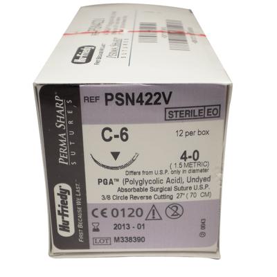 PermaSharp PGA C-6 4-0 UD 27in Suture 12/Bx. Hu-Friedy (PSN422V) - Gift Card - $5