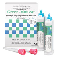 Green-Mousse Auto-Mix, 2 cartridges per package S455S - Parkell