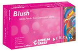 Nitrile Powder Free  Blush 200 gloves/bx 10/bx/Case - Aurelia - Gift Card $10/cs