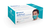 Mask Safe-Mask Pro-Shield Teal Earloop 25/Bx (REF 2025) MEDICOM ASTM Level..Level 3