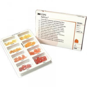 Sof-Lex Disc Kit 2380's ..30 of each 2381 & 2382 SF, F, M, C  3M Dental - Gift Card - $10