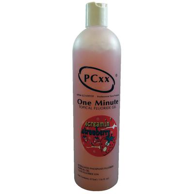 PCxx 1-Min Fluoride Gel Strawberry 475ml/Bt ..Ross Chempharma Inc (FL-500-ST)