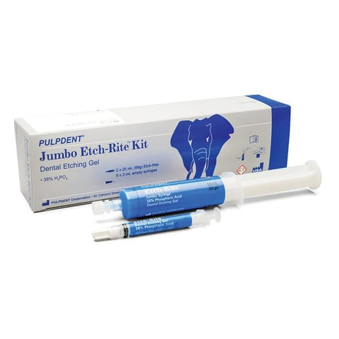 Etch-Rite Jumbo Syringe Kit 2-25ml Ea Pulpdent Corporation (ET-50) - Gift Card - $5