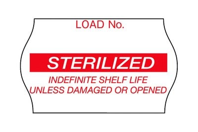 3M Comply Sterilization Label RED Roll  3M DENTAL  3M-1269R
