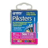 REMOVE - Piksters Interdental Brush #1 Purple 40/Bx -Erskine Dental (PK140-PURPLE)