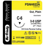 Suture PermaSharp Gut C-6 3-0 Plain 27in 12/Bx  Hu-Friedy (PSNH822A) - Gift Card - $5