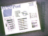 FlexiPost SS #00 Econo White Pk ..Essential Dental Systems (140-00)