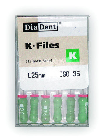 K-File 31mm   #30 6 files/box 502-306 - Diadent  - Gift Cards$2   10+$5