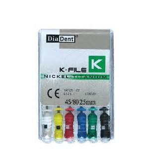 NiTi 6 files/box K-File 21mm   #35  NT502-107 - Diadent  - Gift Cards$5