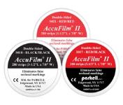 ACCUFILM II, double-sided articulating film (280 strips 7/8" x 3-1/2") Red/Black S017 - Parkell       GIFT CARDS     -  $5, , PARKELL - Canadian Dental Supplies, office supplies, medical supplies, dentistry, dental office, dental implants cost, medical supply store, dental instruments, dental supplies canada, dental supply, dental supply company 
