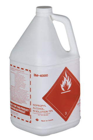 BM4000 Isopropyl 70% Alcohol Case of 4 bottles, , BM GROUP - Canadian Dental Supplies, office supplies, medical supplies, dentistry, dental office, dental implants cost, medical supply store, dental instruments, dental supplies canada, dental supply, dental supply company 