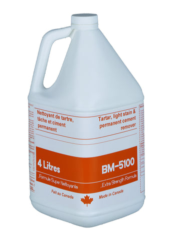 BM 5100 Stain & Tartar Remover..4L bottle       GIFT CARDS     -  $5     4+ $7.50, , BM GROUP - Canadian Dental Supplies, office supplies, medical supplies, dentistry, dental office, dental implants cost, medical supply store, dental instruments, dental supplies canada, dental supply, dental supply company 