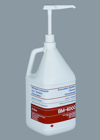 BM6000 Evacuation System..4L bottle       GIFT CARDS     -  $5     4+ $7.50, , BM GROUP - Canadian Dental Supplies, office supplies, medical supplies, dentistry, dental office, dental implants cost, medical supply store, dental instruments, dental supplies canada, dental supply, dental supply company 