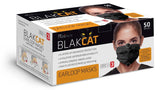 Mask Earlooped Black - Unipak ULM-6380..50/box  LEVEL 3 ASTM