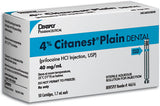 Citanest Plain 4% 50/Bx - Dentsply (71115)       GIFT CARDS     -  $5, , DENTSPLY - Canadian Dental Supplies, office supplies, medical supplies, dentistry, dental office, dental implants cost, medical supply store, dental instruments, dental supplies canada, dental supply, dental supply company 
