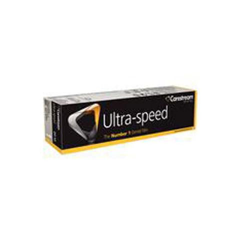 Film Kodak Ultra-Speed X-Ray Film DF-55 Size 1 D Speed 100/Bx Carestream Health Inc. - 1273721