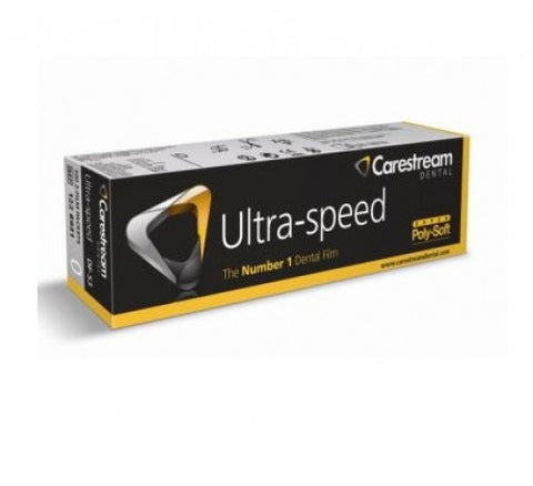 Film Kodak Ultra-Speed X-Ray Film DF-53 Size 0 D Speed 100/Bx Carestream Health Inc. - 1228931
