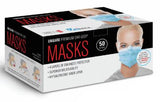 Mask Earlooped Blue - Unipak ULM-6381..50/box  LEVEL 3 ASTM - Gift Card 20+ $5