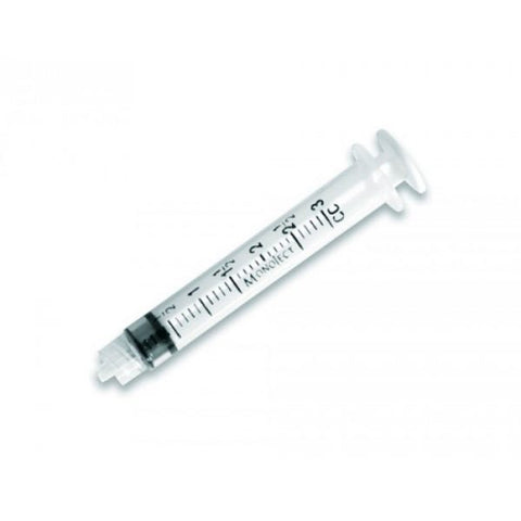 Monoject Syringe 3ml Luer Lock 100/Bx..Tyco Healthcare (8881513934)