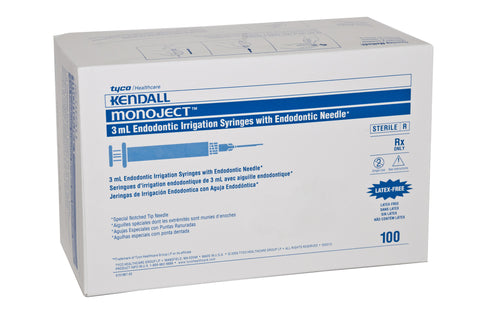 Monoject Endo Syr/Ndl 3cc 27 1.25" 100/Bx ..Tyco Healthcare (8881513850)       GIFT CARDS     -  $5     4+ $7.50, , MONOJECT - Canadian Dental Supplies, office supplies, medical supplies, dentistry, dental office, dental implants cost, medical supply store, dental instruments, dental supplies canada, dental supply, dental supply company 