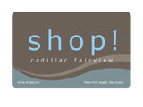 '+ Cadillac Fairview Malls Gift Card