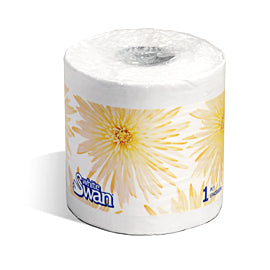 Paper Toilet Tissue White Swan 420 Sheet 2-Ply Wrapped Toilet Tissue 48/case #5144 - Gift Card - $2