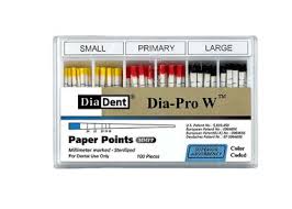 DIA-SYSTEM GTP.12 #20 ( 60 pts/box) Paper Points (Tulsa ProfileGT Taper Files) 100/box 242-612 - Diadent - Gift Card - $2