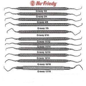 Curette Gracey 1/2 #7 Satin St Col Ea ..Hu-Friedy (SG1/27)