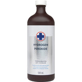 Hydrogen Peroxide 3%, 500ml bottle #SHP500